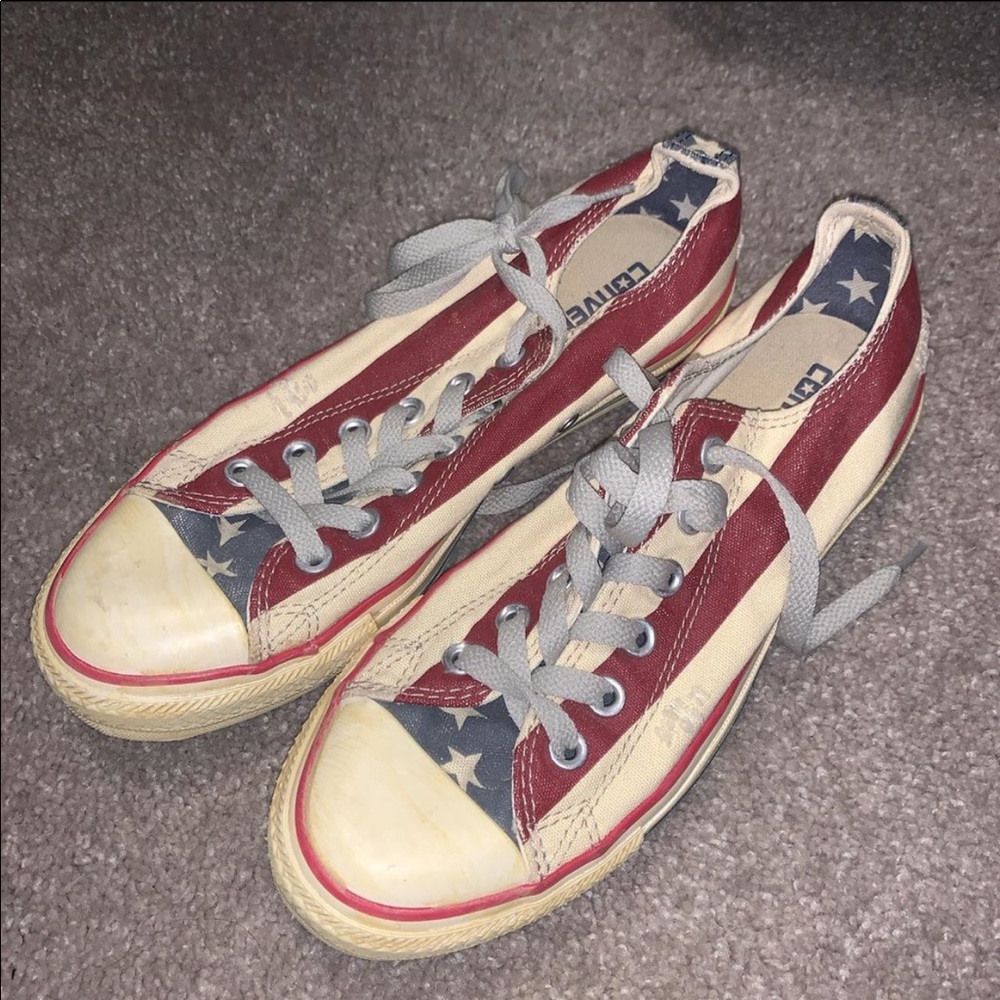 BRAND NEW DISTRESSED AMERICAN CONVERSE